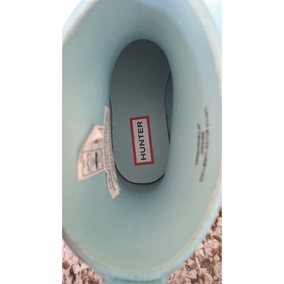 Hunter Kid's Waterproof Short Play Boots US B1/G2 Flowing Blue EUR 32 - Picture 6 of 8
